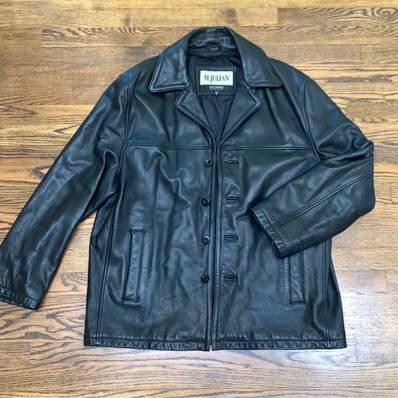 Mens Leather Jacket - Picture 1 of 2